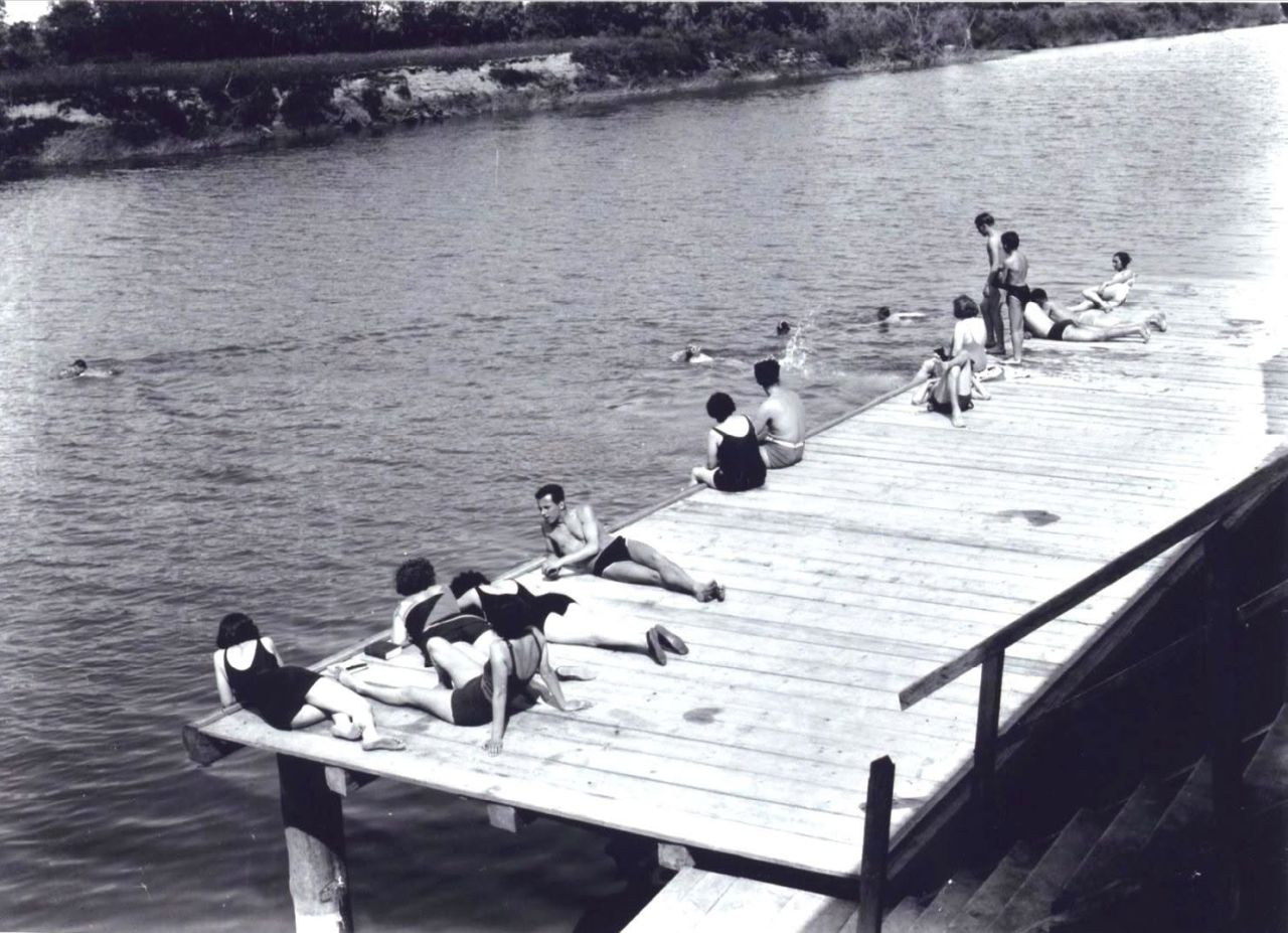 Gradsko kupalište na Savi 1950-ih godina